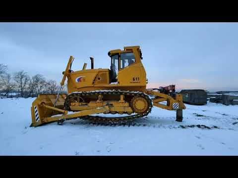Видео: Бульдозер чтз б11. Обзор