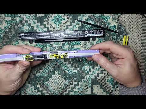 Видео: Восстановление батареи ASUS A41-X550A с контроллером BQ30Z55