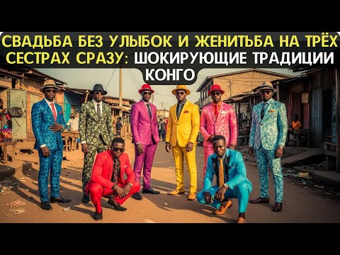 Видео: СВАДЬБА БЕЗ УЛЫБОК И ЖЕНИТЬБА НА ТРЁХ СЕСТРАХ СРАЗУ: ШОКИРУЮЩИЕ ТРАДИЦИИ КОНГО
