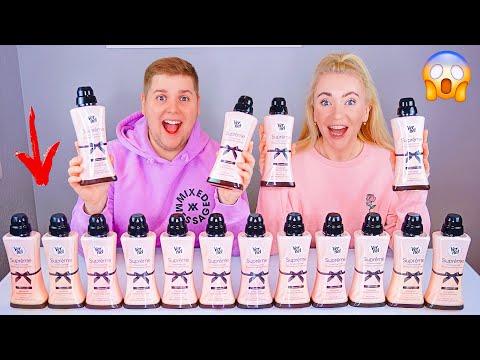 Видео: не выбирай КОНДИЦИОНЕР ДЛЯ БЕЛЬЯ СЛАЙМ ЧЕЛЛЕНДЖ 😱 Лизун из случайных ингредиентов / Slime Challenge