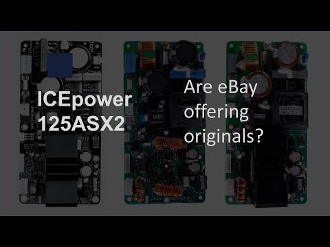 Видео: Платы ICEpower 125ASX2 eBay