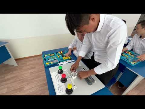 Видео: Дауылбаева Көркемай Серікбайқызы - Магнитті іске қосқышты реверсивті емес  жалғау