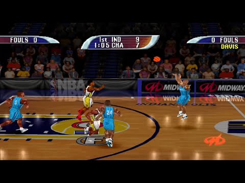 Видео: Геймплей NBA Hoopz (PSX)