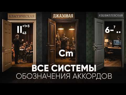 Видео: Обозначения АККОРДОВ по-взрослому: Классика, Джаз, Нэшвилл по взрослому