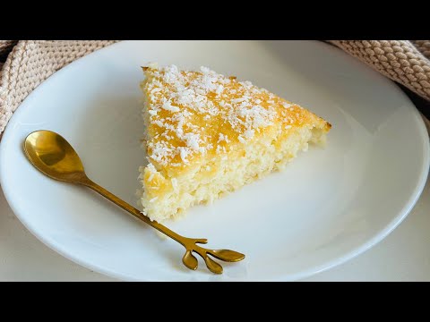 Видео: Сочный лимонный пирог! Без муки и сахара! очень быстро к чаю