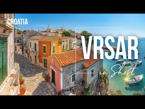 Видео: Хорватия, Врсар: очаровательный прибрежный город в Истрии