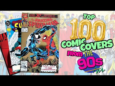Видео: 100 лучших обложек комиксов 90-х!