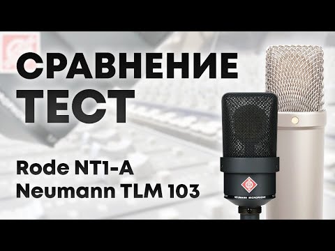 Видео: Neumann TLM 103 и Rode NT1-A. Тест, сравнение. Опыт против наглости