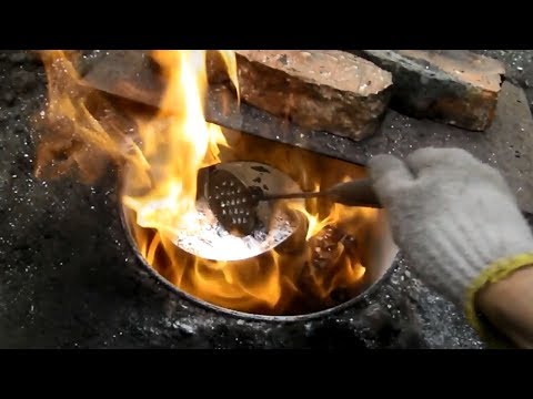 Видео: Литьё алюминия в домашних условиях