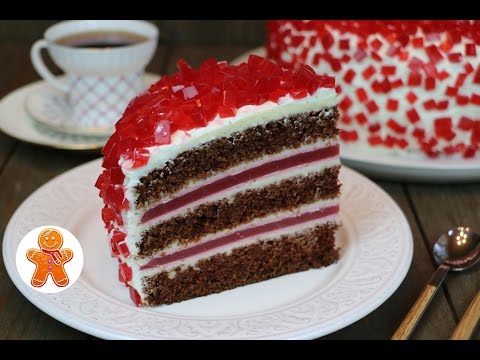 Видео: Торт "Рубиновый" очень эффектный, оригинальный и вкусный ✧ "Ruby Emerald" Cake (English Subtitles)