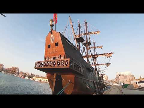 Видео: El Galeón. Испанский галеон. Про настоящие корабли. Жизнь на яхте #33.