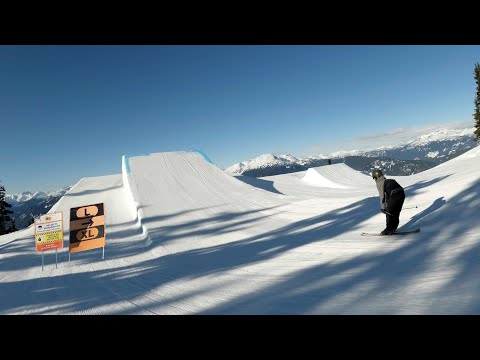 Видео: Экскурсия по XL Terrain Park в Уистлерсе 2025 с Эйданом Малвихиллом