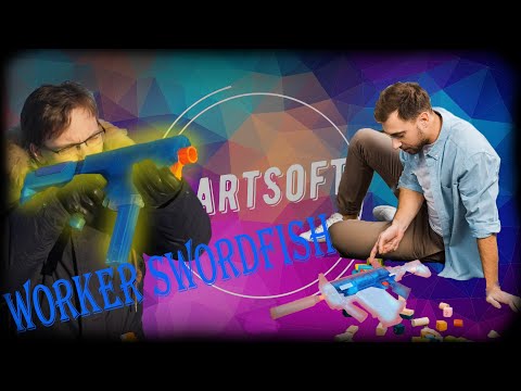 Видео: Обзор | Worker Swordfish | Конструктор в мире бластеров