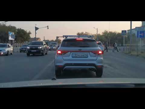 Видео: Атырау дорога за город 2021 качество огонь