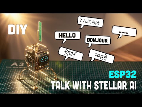 Видео: [Satisfying] Лёгкий DIY Голосовой Ассистент | Стиль Stellar AI Lander