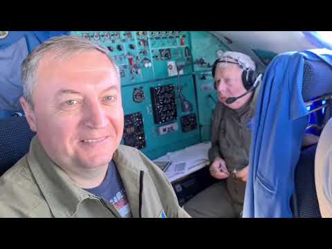 Видео: Ан-22 АНТЕЙ снова в небе. Уникальное видео из кабины и рассказ о самолете. Рейс Баку - Киев