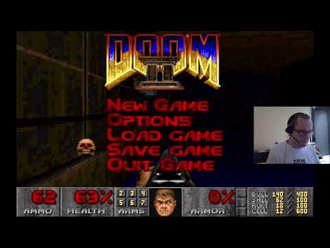 Видео: DOOM2 1994 Стрим ▶️ 3 Прохождение! У меня ПОЖАР в районе спины