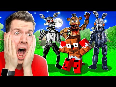 Видео: 😱 Никогда не играй со ЗЛЫМИ Аниматрониками в 3 ЧАСА НОЧИ в Майнкрафт !