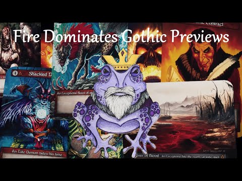 Видео: Sorcery: Contested Realm — Огонь выигрывает первую лотерею спойлеров Gothic