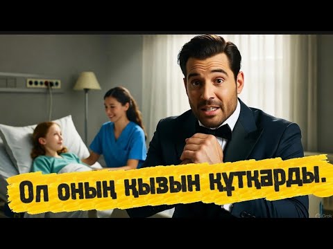 Видео: Ол өз қанымен оның қызын құтқарды... миллиардер күтпеген әрекет жасап, барлығын тебірентті ❤️.