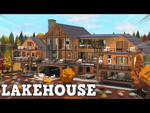 Видео: Строим РЕАЛИСТИЧНЫЙ дом у озера в Блоксбурге! (с Хейли)