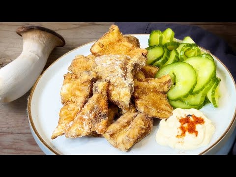 Видео: Секрет приготовления хрустящих грибов во фритюре｜Жареные японские грибы карааге｜~Веганский~