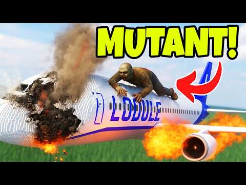 Видео: ЗОМБИ РАЗБИВАЮТ САМОЛЁТ! | Teardown Survival