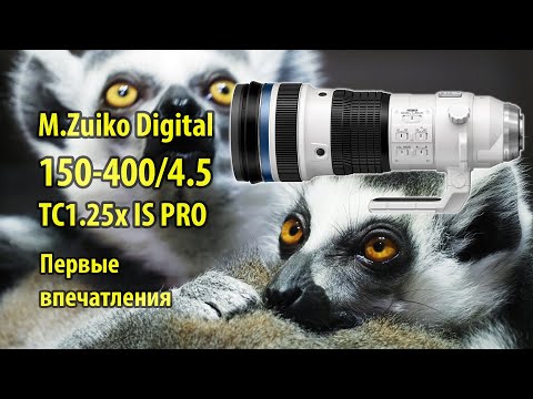 Видео: Объектив M.Zuiko Digital ED 150-400/4.5 TC 1.25x IS PRO - первые впечатления