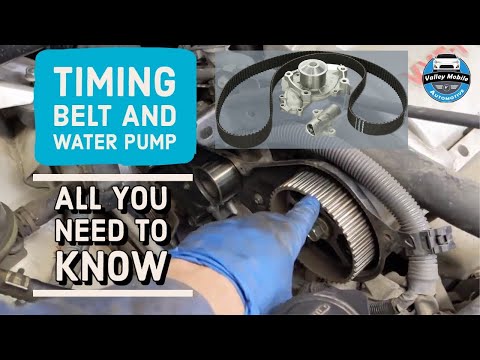 Видео: Замена ремня ГРМ и водяного насоса на Toyota Sienna 3,3 л | Toyota Sienna, модель 2004 г.