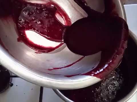Видео: Как приготовить пюре для зефира💢Пюре из черной смородины