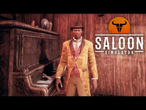 Видео: НОВЫЙ ГОСТЬ В САЛУНЕ ➤ SALOON SIMULATOR #4