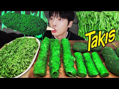 Видео: МУКБАНГ Гигантский Такис! рисовый пирог, токпокки, огненная лапша, сырная палочка! принимать пищу