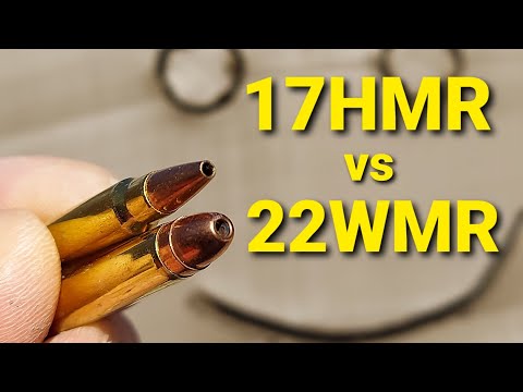 Видео: 17hmr против 22mag - ГЛИНЯНЫЕ БЛОКИ!!!