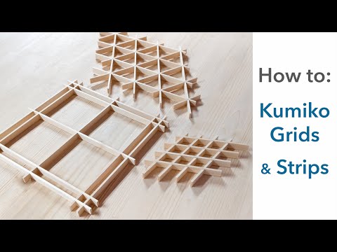 Видео: Как сделать сетки и полоски Кумико || Деревообработка