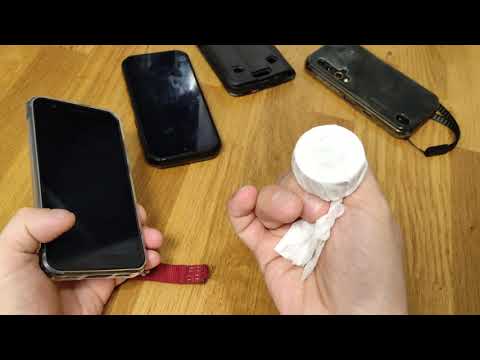 Видео: Чистка динамика смартфона магнитом от железной пыли (теория)
