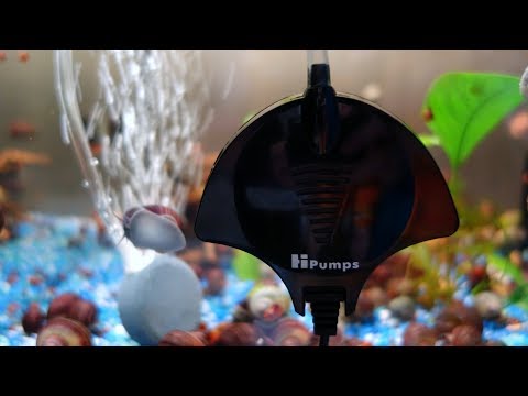 Видео: Mylivell - пьезокомпрессор для аквариума /Mylivell Aquarium Air Pump