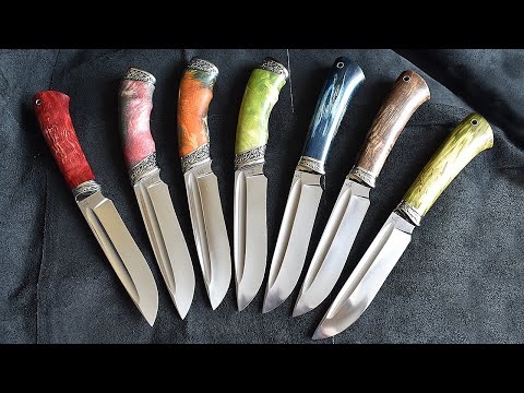 Видео: Ножи модель С1 и С2 в наличии. Мастерская"СЛОН & Ко."
