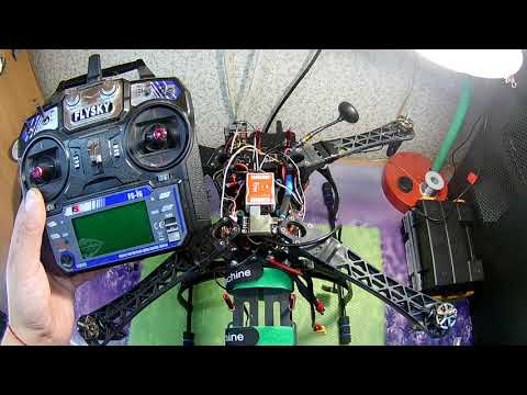 Видео: Настройка Naza M-Lite (Прошитого до версии V-2) с аппаратурой радиоуправления FlySky fs-i6