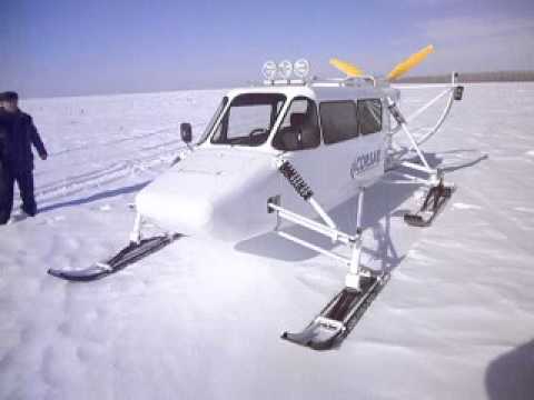 Видео: Аэросани =КОРСАК=