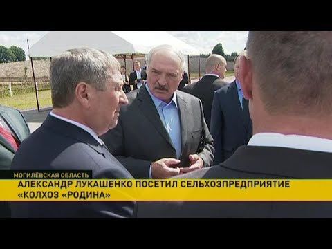 Видео: Александр Лукашенко посетил Белыничский район