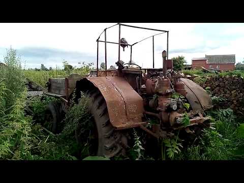 Видео: Монстр из детства.Самодельный трактор.