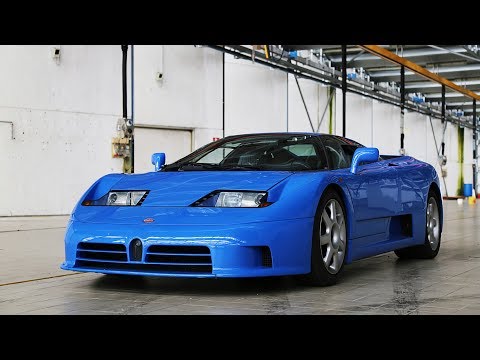 Видео: Документальный фильм Bugatti EB110 - Davide Cironi Drive Experience