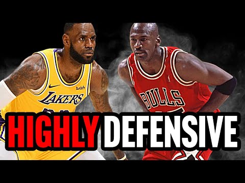 Видео: Леброн Джеймс против Майкла Джордана — кто на самом деле был лучшим защитником #нба #баскетбол