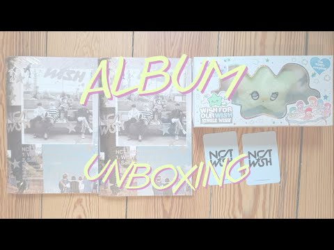 Видео: Unboxing NCT WISH The 1st Single Album WISH | Распаковка альбома NCT WISH