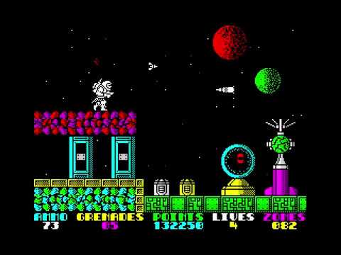 Видео: Exolon. ZX Spectrum. Прохождение