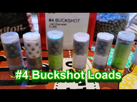 Видео: Охотничьи патроны с картечью №4 калибра 2,75 дюйма. Каковы возможности?