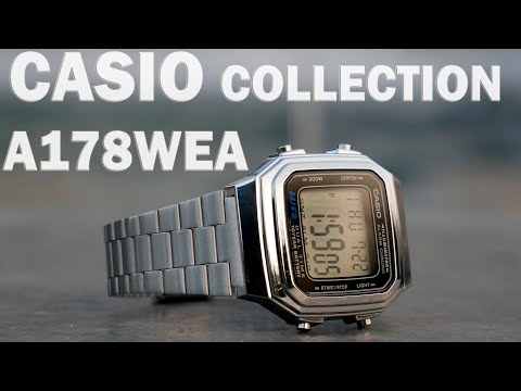 Видео: Обзор и настройка Casio A178WEA - годный раритет из Casio collection