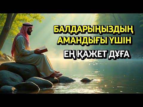 Видео: 💜Балаңыз аман-есен болып жүрсін десеңіз бұл керек дұға 💜