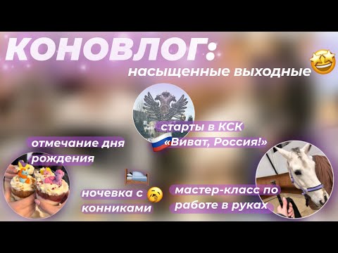 Видео: КОНОВЛОГ: супер сходка конников 🦄
