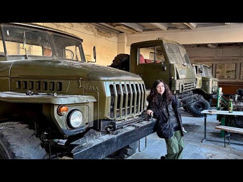 Видео: Pov: Заброшенные Камазы и тракторы